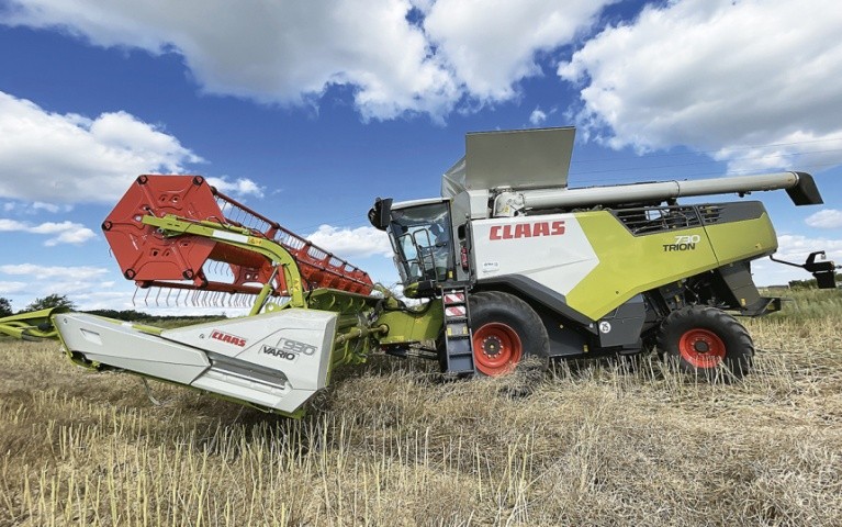 ТRION від компанії CLAAS — це продумана та збалансована щодо потужності та продуктивності машина