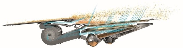Двокаскадна система очищення зернового вороху JET STREAM