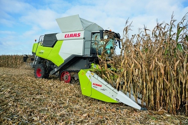 TRION 730 — максимально адаптований до збирання кукурудзи