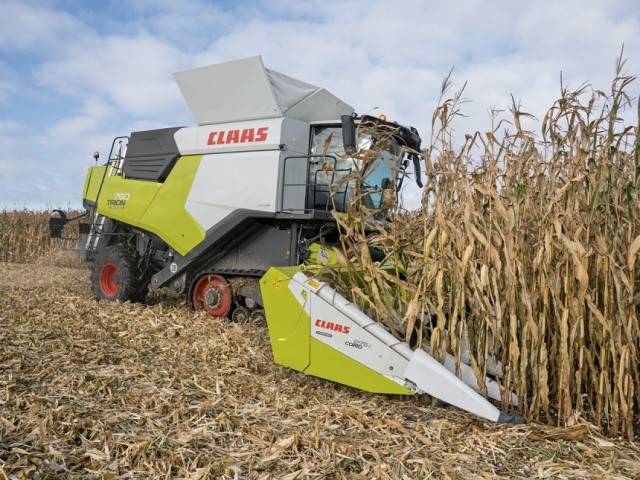 Комбайн із барабанною системою  обмолоту та роторною сепарацією є доцільним за збирання високоврожайних культур, наприклад, кукурудзи 