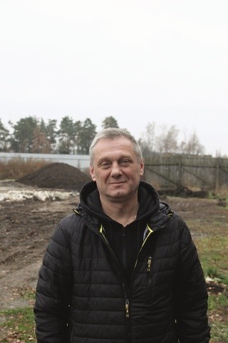 Олександр Ярмак, керівник виробництва гранульованого добрива з курячого посліду