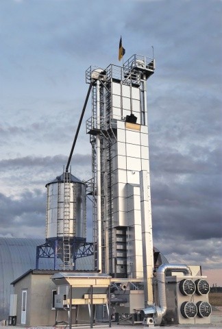 Зерносушильний комплекс ТОВ "Новий елеватор". AgriLab Farming, с. Пархимів, Чернігівщина