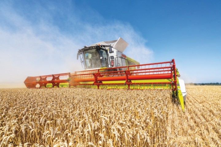 Продуктивність LEXION 8900 за збирання пшениці може становити понад 120 т/год