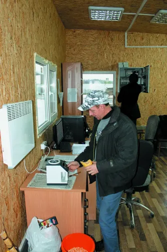 Перевірка  вологості під час роботи зерносушарки для більш точного корегування її роботи