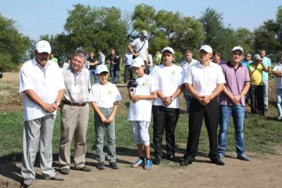 Родина Садрідінових на традиційному Дні поля в "С-Росток"