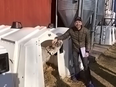 Клинт Мартин во время визита украинских аграриев в Канаду