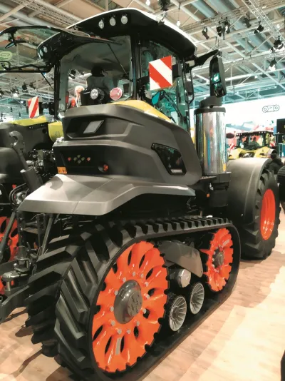 Гусеничні красені CLAAS. Але, на жаль, для України — за декілька років... 