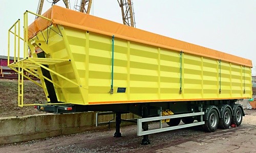 Алюмінієвий зерновоз DLight-НПС 3250, розроблений «Заводом Кобзаренка» спільно з DLight«АГРО-2021»