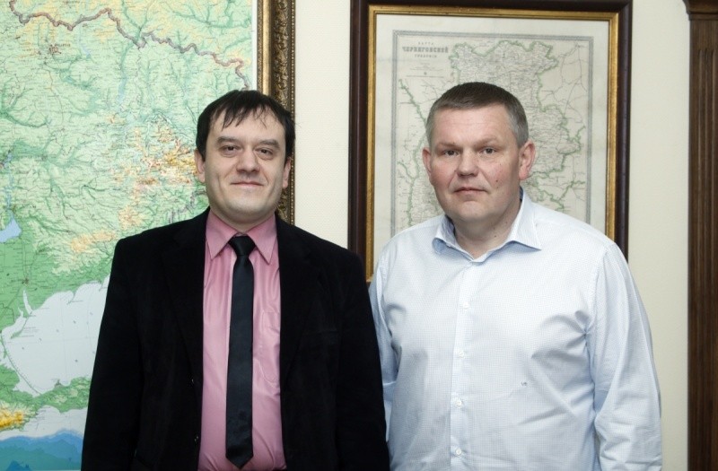 Валерий Давиденко (справа) и Богдан Малиновский (слева)