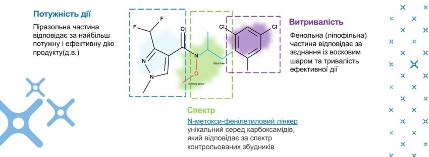 АДЕПІДИН™ — перший представник нової підгрупи карбоксамідів — N-метокси-(фенілетил)-піразолкарбоксамідів