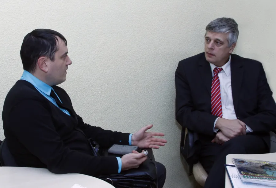 Богдан Малиновський у гостях у Георгія Гелетухи, голови правління Біоенергетичної асоціації України