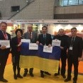 Українська делегація на продовольчій виставці в Японії. Крайній праворуч - Юрій Луценко